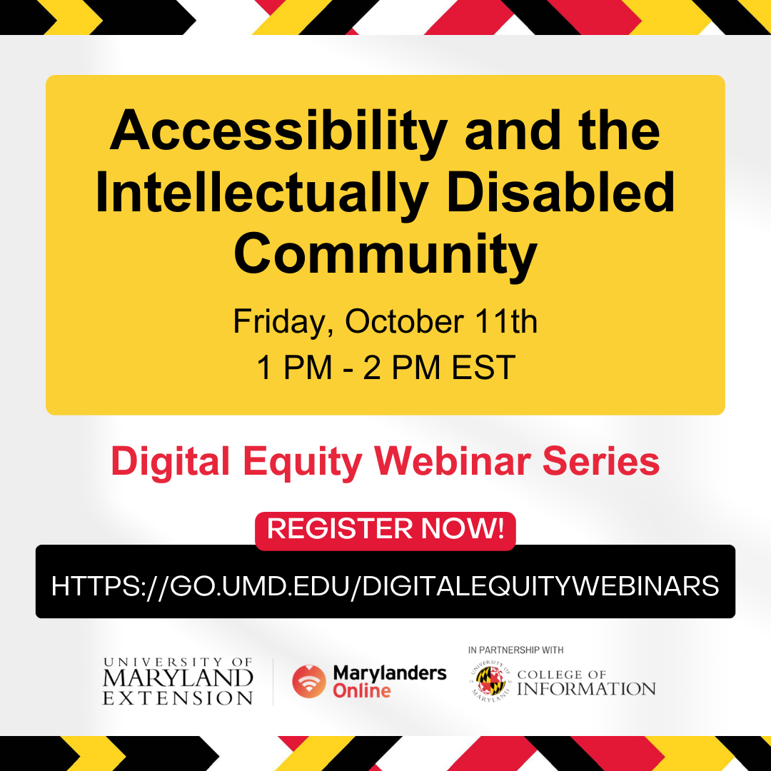 Accessibility and the Intellectually Disabled Community